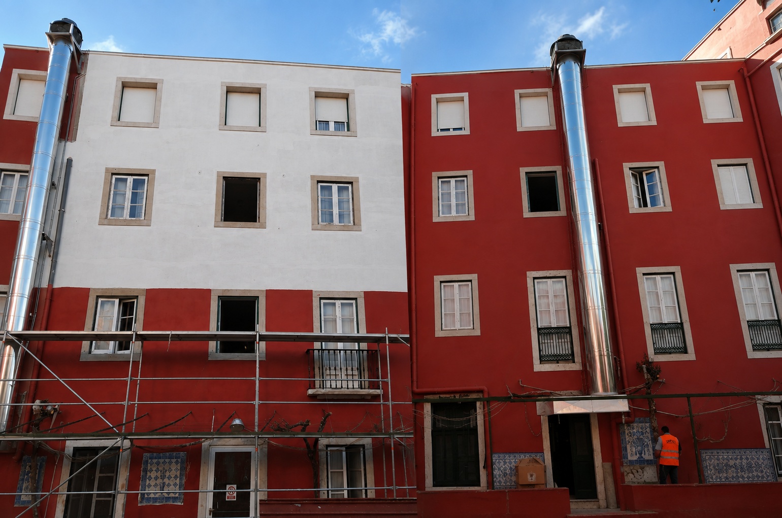 Reabilitação de fachada 